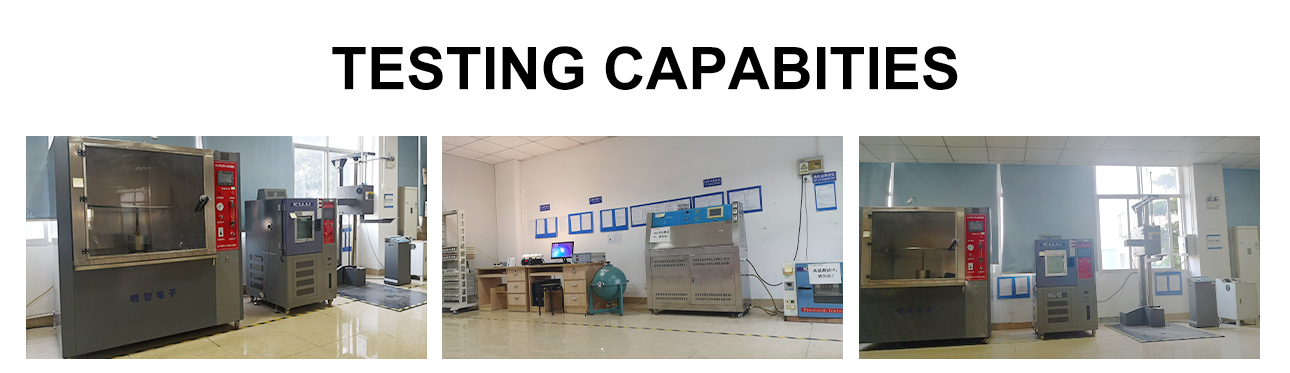Testing Capabities 